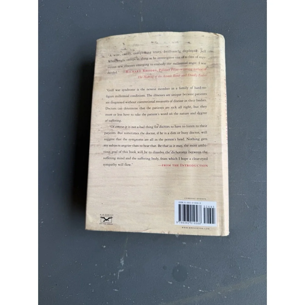 The Irritable Heart by Jeff Wheelwright Gulf War Medical Mystery HC DJ 2001